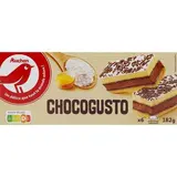 Auchan Gâteaux génoise sachets individuels Chocogusto, 6 gâteaux - 182g