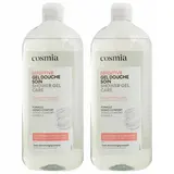 COSMIA Gel douche soin sensitives, Lot de 2x750ml
