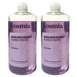 COSMIA Bain moussant ayurveda, Lot de 2x750ml