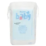 COSMIA BABY Coton carrés douceur pour bébé, 40 cotons