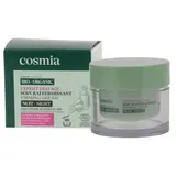 COSMIA Crème de nuit raffermissante bio à l'huile d'Argan et acide hyaluronique, 50ml