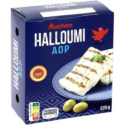 Auchan Halloumi AOP, 225g