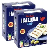 Auchan Halloumi AOP, Lot de 2x225g
