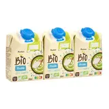 Auchan BIO Crème fluide légère bio 15%mg UHT, 3x20cl