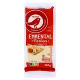 Auchan Emmental français en bloc, 250g