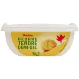 Auchan Beurre tendre demi sel, 250g