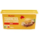 Auchan Margarine doux pour tartine et cuisson, 500g