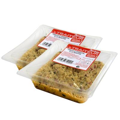 Auchan Le Traiteur Taboulé Oriental à la Menthe, Lot de 2x200g