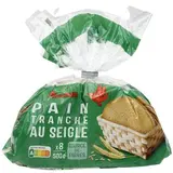 Auchan Pain de Table au Seigle, 8 tranches - 500g