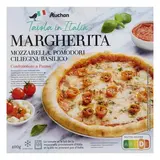 Auchan Tavola In Italia Pizza margherita cuite au feu de bois, 400g