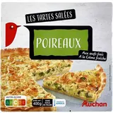 Auchan Tarte aux poireaux, 400g