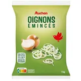 Auchan Oignons émincés, 1kg
