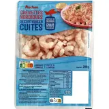 Auchan Crevettes Nordiques décortiquées cuites, 200g