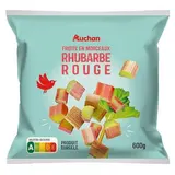 Auchan Rhubarbe rouge en morceaux, 600g