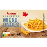 Auchan Frites pour micro-ondes, 130g