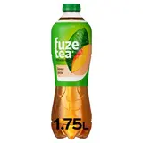 Fuze Tea Thé noir glacé saveur pêche intense, 1,75L