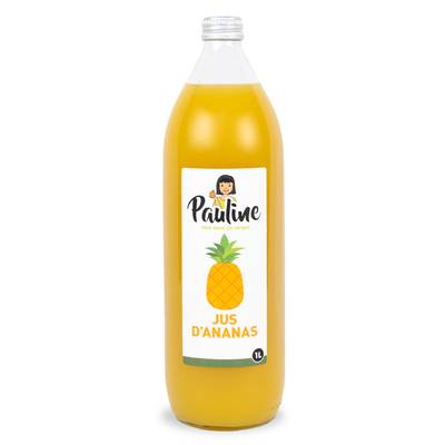 Pauline Pur jus d'Ananas, 1L