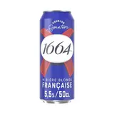 1664 Bière blonde 5.5°, 50cl