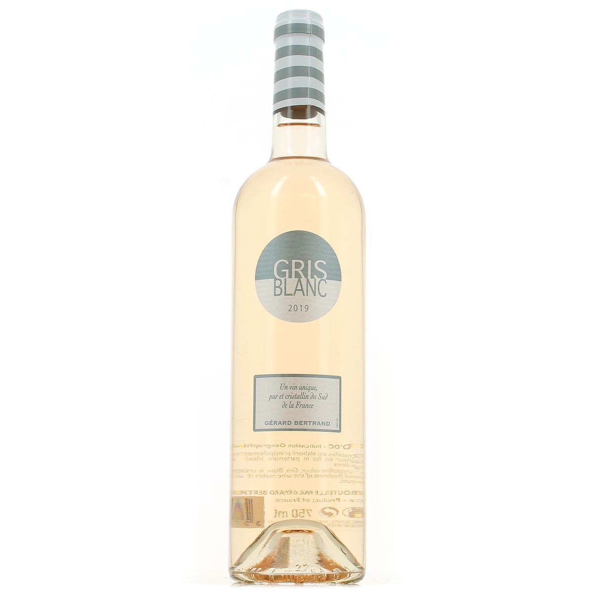 Vin de pays d'Oc rosé IGP Gris Blanc, 75cl