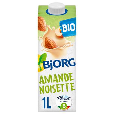 Bjorg Lait d'Amande Noisette Boisson Végétale Bio, 1L