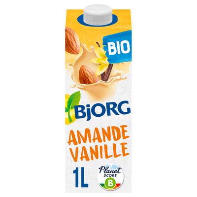 Bjorg Lait d'Amande Vanille Boisson Végétale Bio, 1L