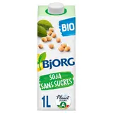 Bjorg Soja Sans Sucres Ajoutés Boisson Végétale Bio, 1L