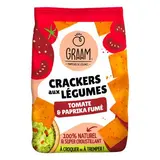Graam Crackers Tomate et Paprika Fumé, 90g