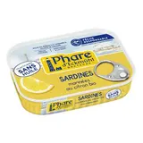 Phare d'Eckmuhl Sardine marinées au citron bio en conserve, 135g