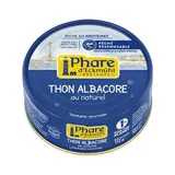 Phare d'Eckmuhl Thon naturel Albacore Pêche Responsable en conserve, 160g