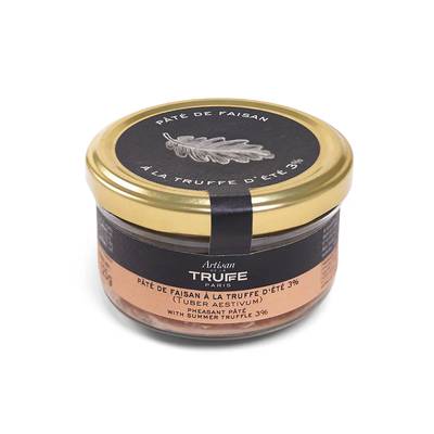 Artisan de la Truffe - Paris Pâté de faisan à la truffe, 125g