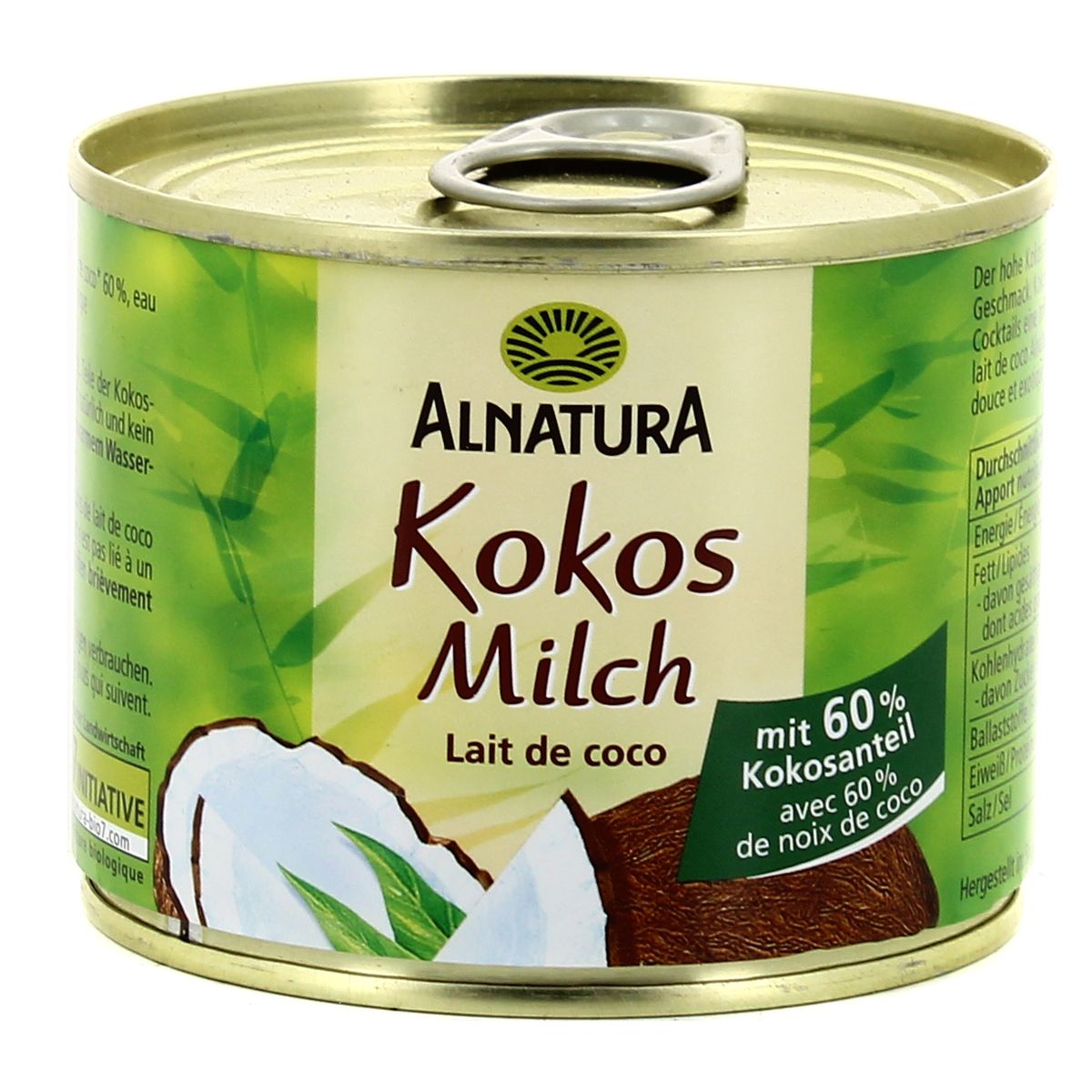 Alnatura Lait de coco bio, 200ml