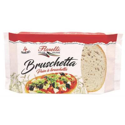 Florelli 4 Pains à Bruschetta, 4x100g