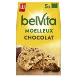 Belvita Biscuit petit déjeuner moelleux chocolat x5, 250g