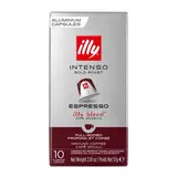 Illy Café intenso Capsules compatibles, 10 capsules