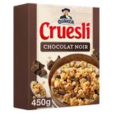 Quaker Cruesli chocolat noir, 450g