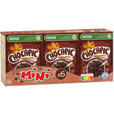 Chocapic Céréales Mini Chocapic x6, 180g