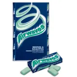 Airwaves Chewing gum Menthol & Eucalyptus, 5x10 dragées