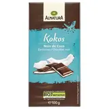Alnatura Chocolat Noir Noix de Coco Bio, 100g