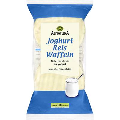 Alnatura Galettes de riz bio nappage cacao et yaourt bio, 100g
