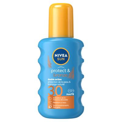 Nivea sun Crème solaire Protect & Bronze FPS30, 200ml