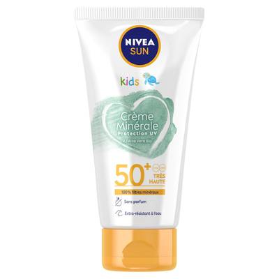 Nivea sun Crème solaire pour enfants très haute protection FPS50+, 150Ml