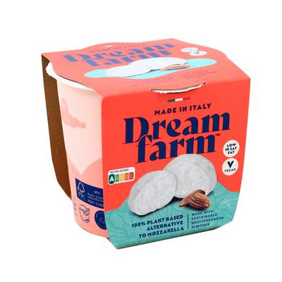 Dreamfarm Alternative Végétale à la Mozzarella, 125g