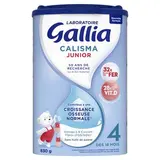 Laboratoire Gallia Lait de Croissance Calisma Junior 4ème âge en Poudre Bébé Dès 18 Mois, 830g