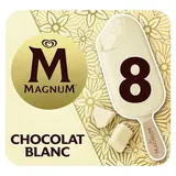 Magnum Bâtonnets chocolat blanc, 8 bâtonnets - 600g