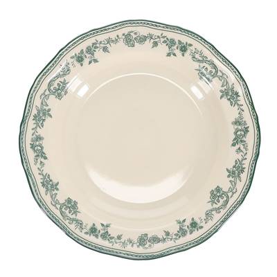 Collection Cyril Assiette creuse 23/17xH4cm green Cyril, 1 pièce