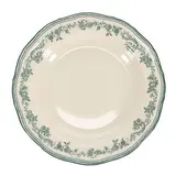 Collection Cyril Assiette creuse 23/17xH4cm green Cyril, 1 pièce