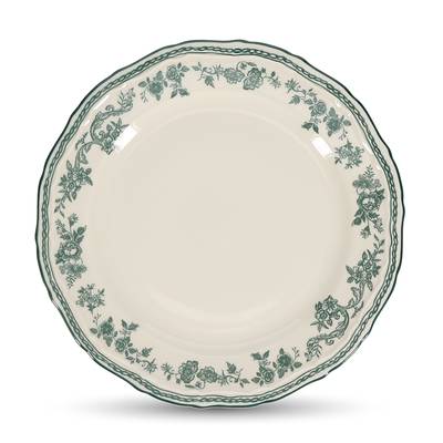 Collection Cyril Assiette plate 21,5cm green Cyril, 1 pièce