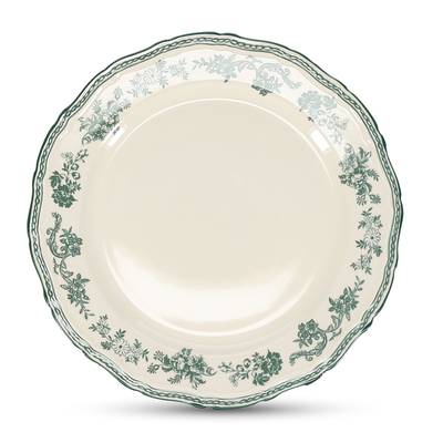 Collection Cyril Assiette plate 27cm green Cyril, 1 pièce
