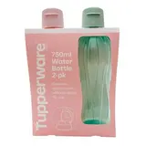 Tupperware Bouteilles recyclés lot de 2, 2 x 750ml