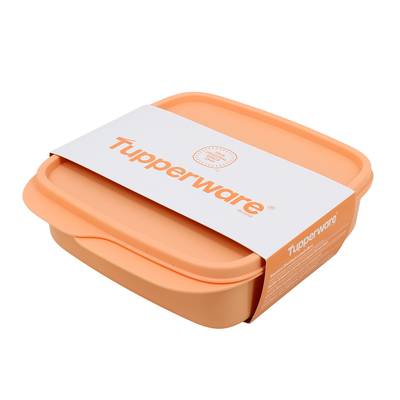 Tupperware Boîte à lunch carré Pêche, 500ml